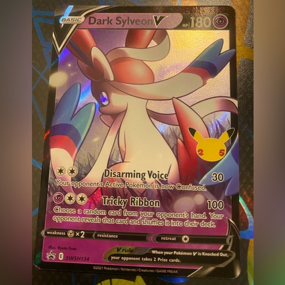 Pokémon Dark Sylveon Card - Picture 2 of 5